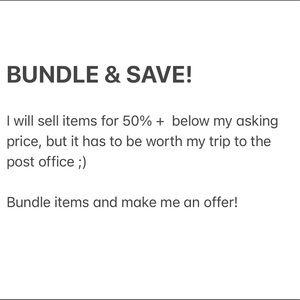 Bundle and save!